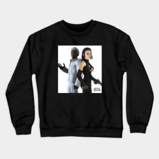 Snowy Zed & Darkest Taboo Crewneck Sweatshirt